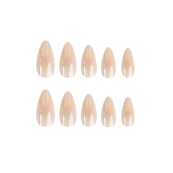 Nail HQ Almond Natural Glaze Nails