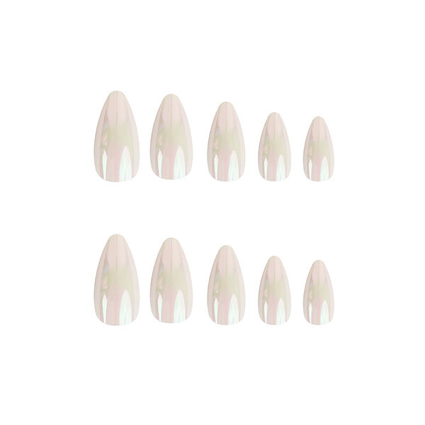 Nail HQ Almond Pearl Glaze Nails