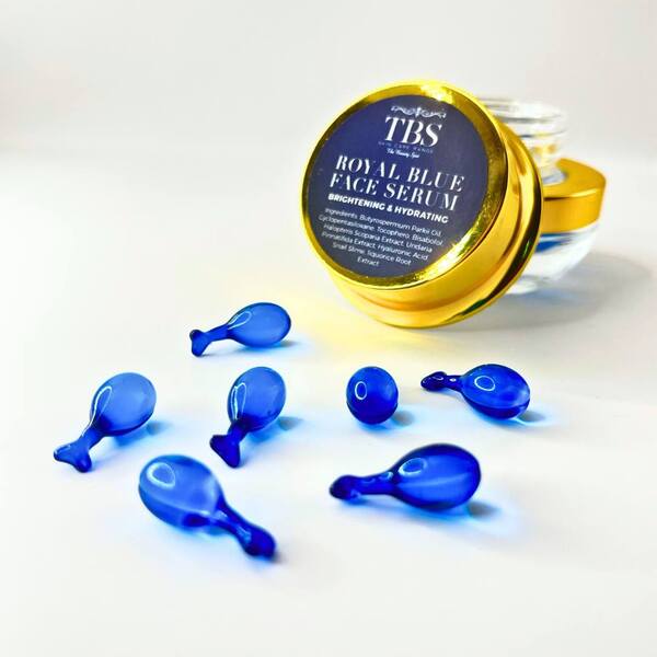 TBS 14 Day Repair Royal Blue Face Serum Capsules 14 Pieces