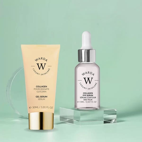 Warda Collagen Eye Serum + Collagen Gel Serum