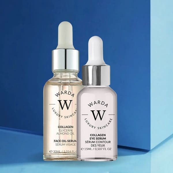 WARDA Collagen Eye Serum + Boost Oil Serum