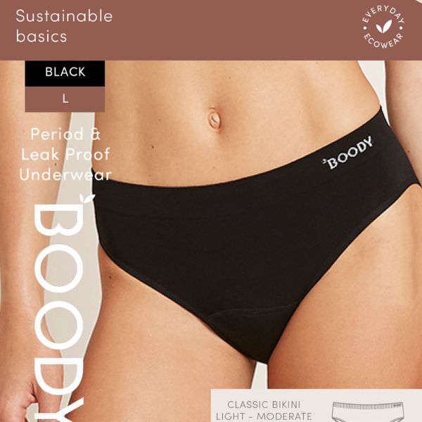 BOODY Period Proof Classic Bikini Light Flow L