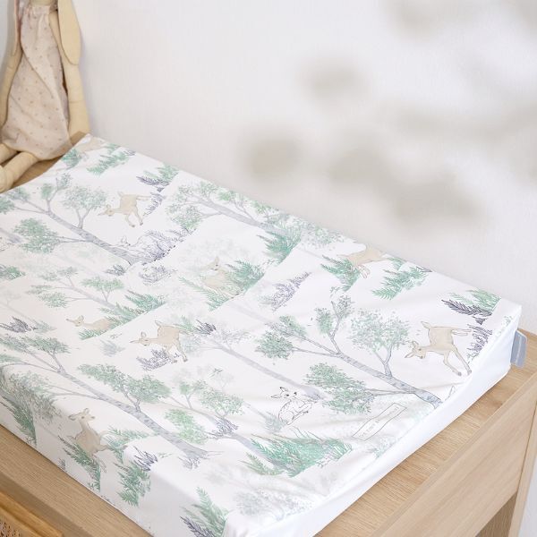 The Tiny Bed Co. Anti-Roll Changing Mat - Forest Fable