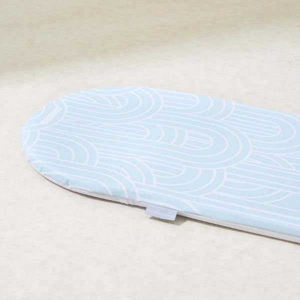 The Tiny Bed Co. Basket Changing Mat - Melbourne (Blue)