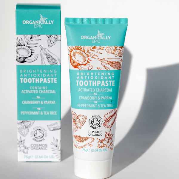 Organically Epic Brightening Antioxidant Toothpaste - 75g