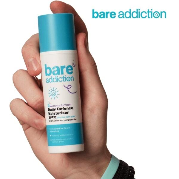 Bare Addiction 50ml Daily Defence Moisturiser with SPF30