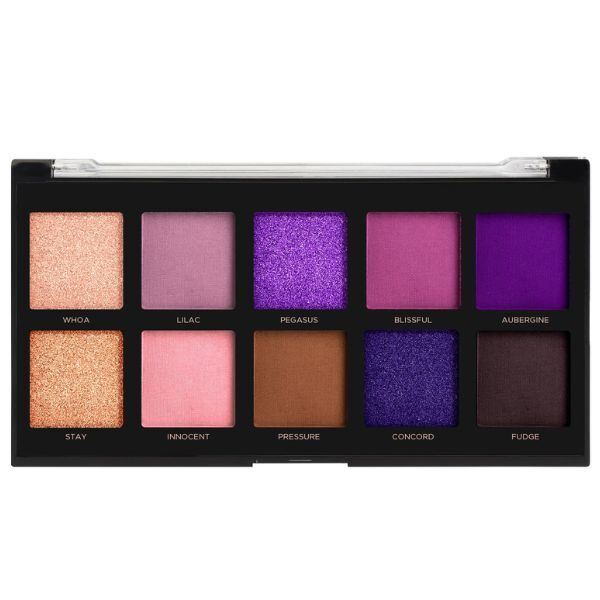 Profusion Cosmetics Violets - 10 Shade Eyeshadow Palette