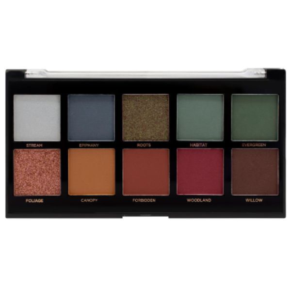 Profusion Cosmetics Meadow- 10 Shade Eyeshadow Palette