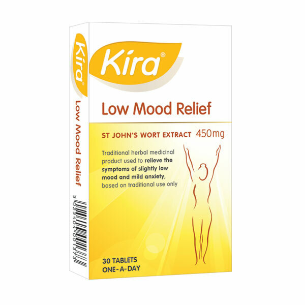 Kira Low Mood Relief St John's Wort Extract 30 Tablets