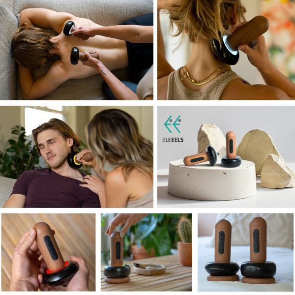 Eleeels S2 Hot Stone Massage Wand Collection