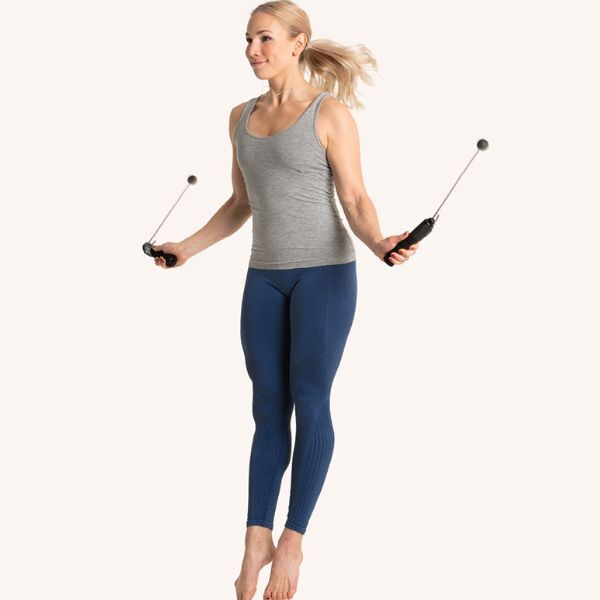 Swedish Posture Jump Digital Speed Skipping Rope with Cord