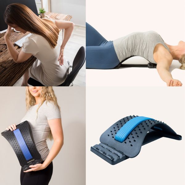 Swedish Posture Back Stretch Lumbar Support Device