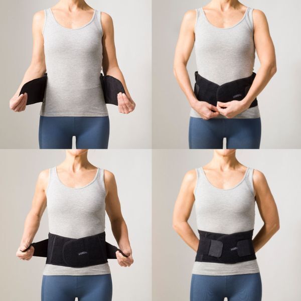 Swedish Posture Stabilizing Lumbar Lower Back Belt- M