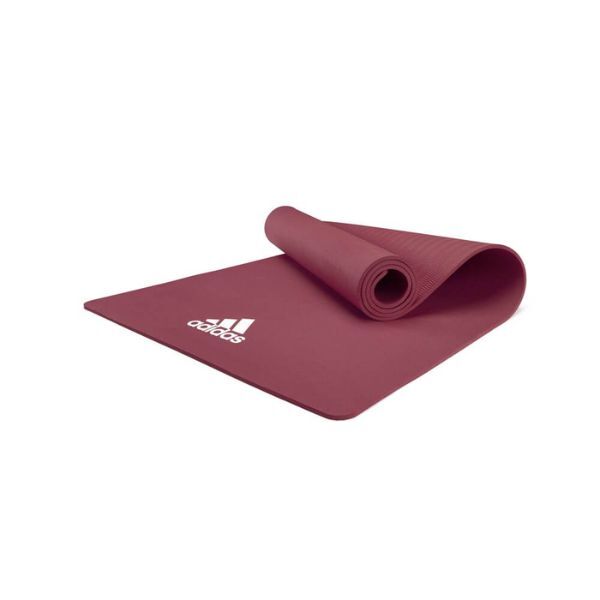 Adidas 8mm Yoga Exercise Mat - Mystery Ruby