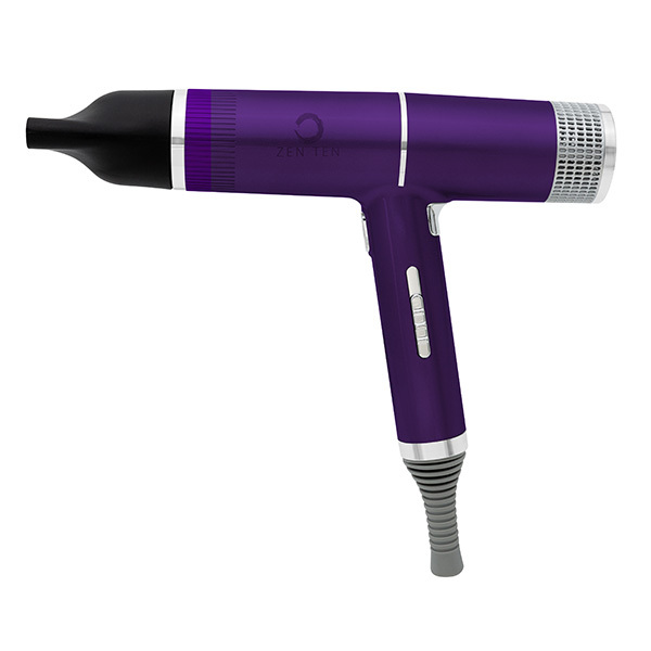 Zenten New Concept T-Shape Lightweight Hair Dryer Purple