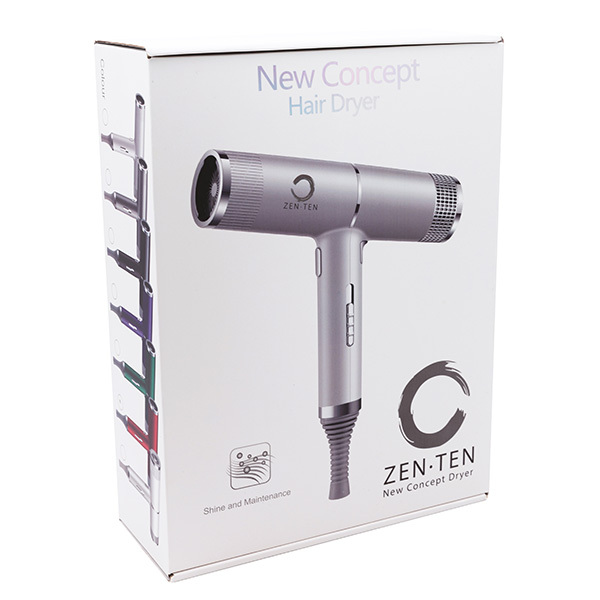 Zenten New Concept T-Shape Lightweight Hair Dryer Green