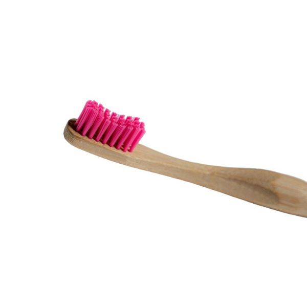 MyMouth Bamboo Toothbrush Medium Bristle Pink