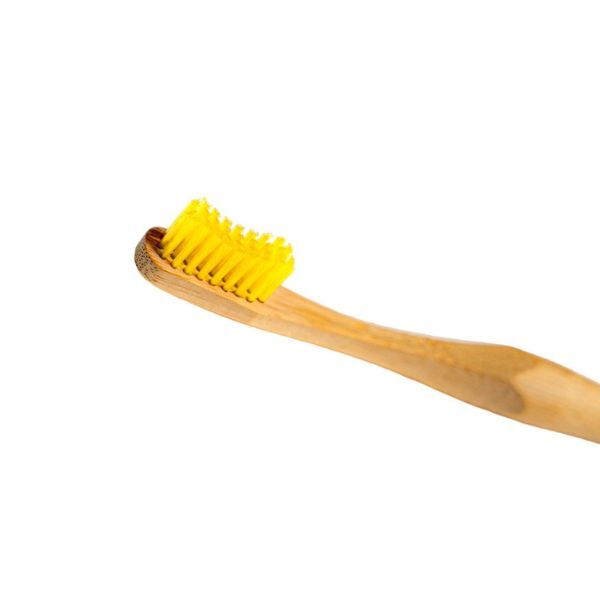 MyMouth Bamboo Toothbrush Medium Bristle Yellow