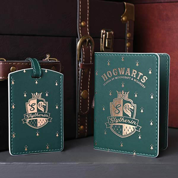 Harry Potter Alumni Passport Holder & Luggage Tag Slytherin