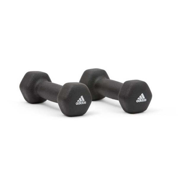 Adidas 2 x 1kg Hex Dumbbells