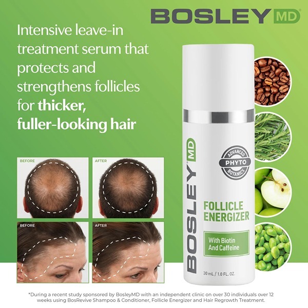 BosleyMD Hair Loss Treatment Hair Follicle Energizer 30ml