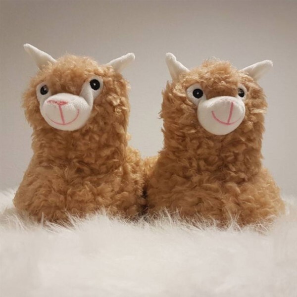 Disaster Designs Alpaca Slippers