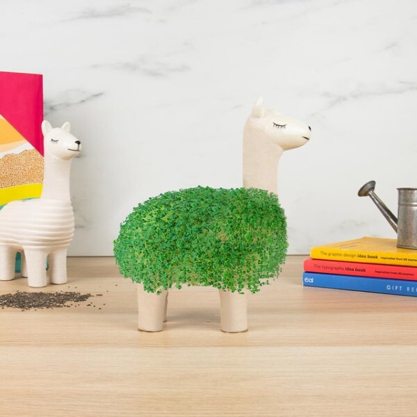 Gift Republic Llama Planter