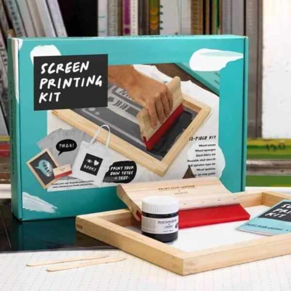 Suck UK Print Club London Screen Printing Kit