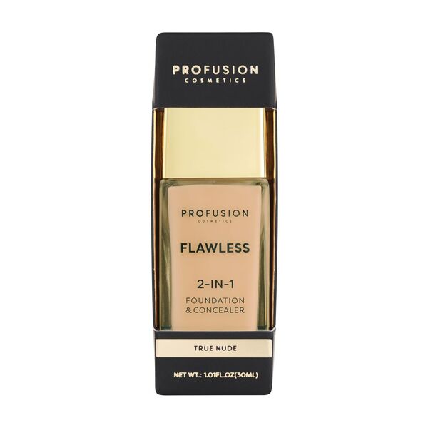 Profusion Cosmetics Flawless 2-IN-1 Foundation | True Nude