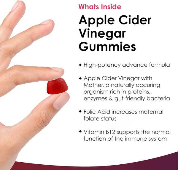 New Leaf Apple Cider Vinegar Gummies + Mother Folic Acid B12