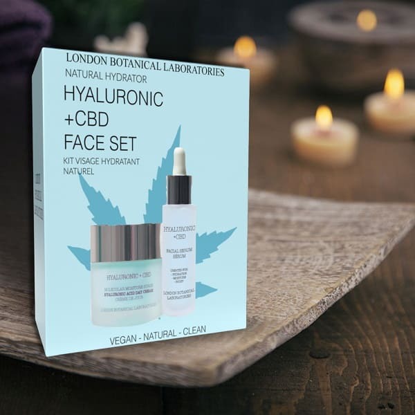 LBL- CBD + Hyaluronic Face Set ( Serum + Moisturiser )