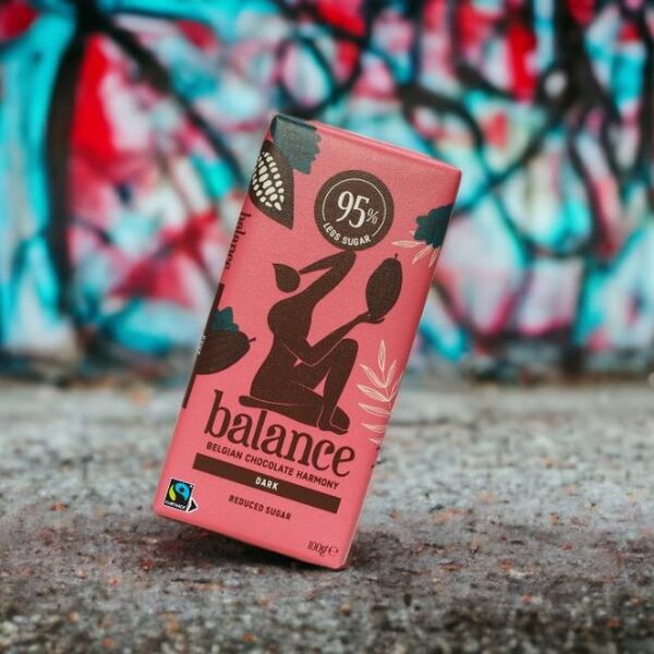 Balance Diabetic Dark Chocolate Bar No Added Sugar 100g