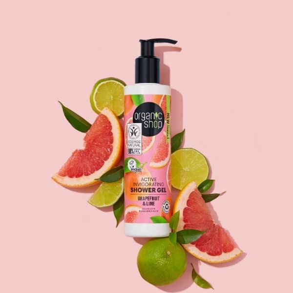 Organic Shop Active Shower Gel Grapefruit & Lime 280ml