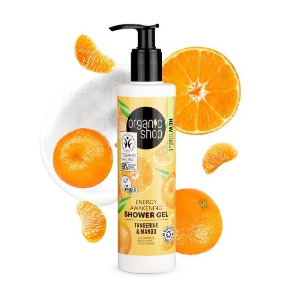 Organic Shop Energy Shower Gel Tangerine & Mango 280ml