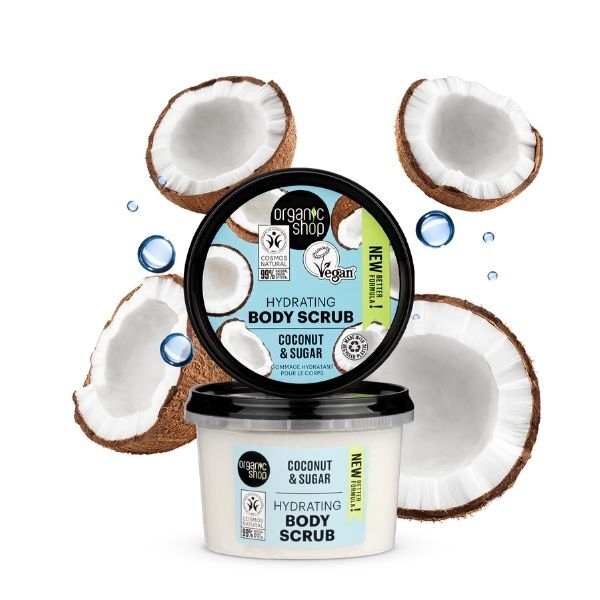 Organic Shop Hydrating Body Scrub Coconut 250ml