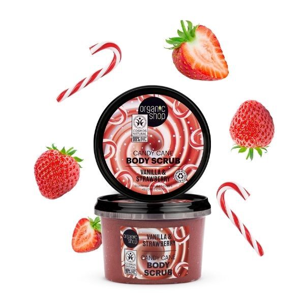 Organic Shop Candy Cane Body Scrub 250ml