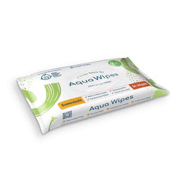 Aqua Wipes Essentials 56 wipes x 12