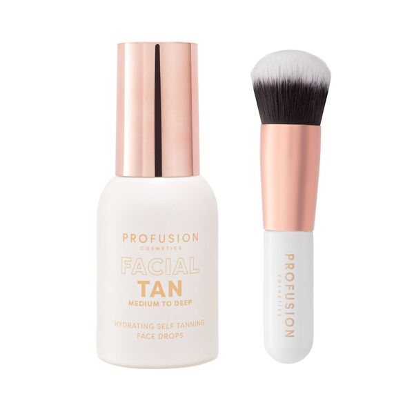 Profusion Cosmetics Facial Bronzing Set | Medium To Deep