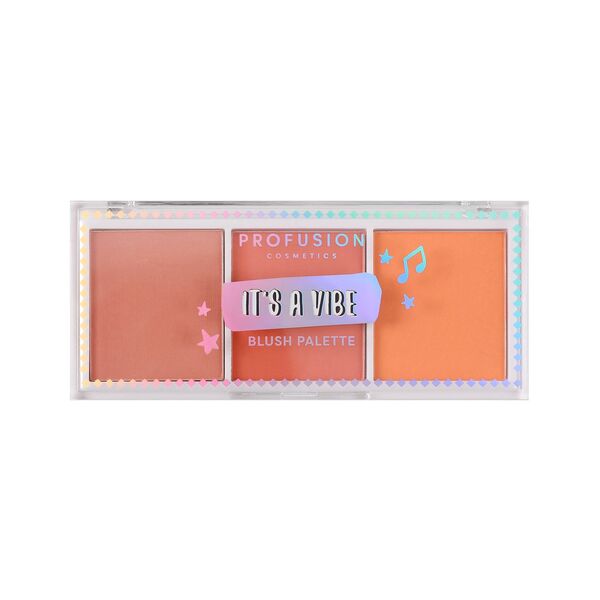 Profusion Cosmetics It's A Vibe | 3 Shade Blush Palette