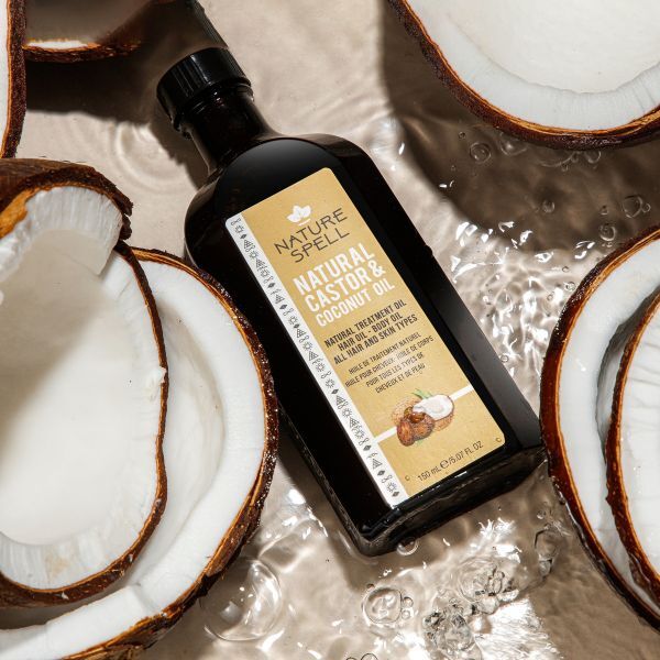 Nature Spell Coconut & Castor Oil for Hair & Skin 150ml