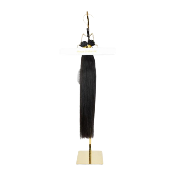 House Of Hair UK Straight Ebony I-tip 22 (1B)