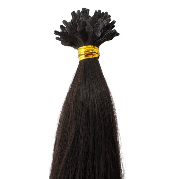 House Of Hair UK Straight Ebony Flat Strands 16 (1B)