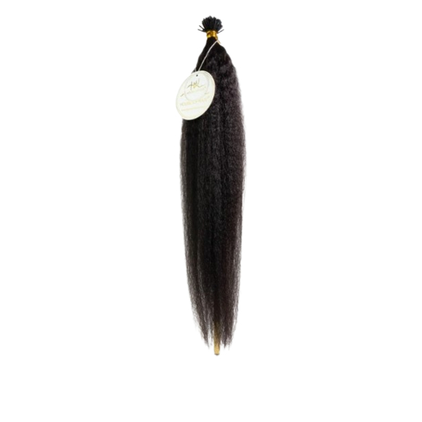 House Of Hair UK Kinky Straight Ebony I-Tip Strands 14