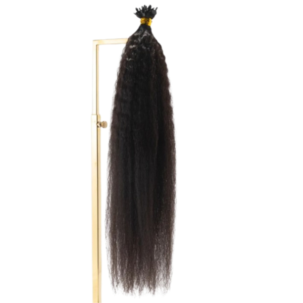 House Of Hair UK Kinky Straight Ebony Flat Strands 22