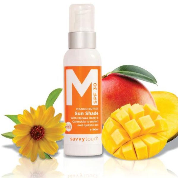 Savvy Touch Natural Sunscreen with Mango Butter SPF 30 100ml