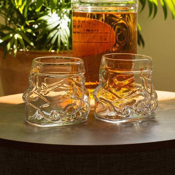 Set of 2 Original Stormtrooper Whiskey Glasses