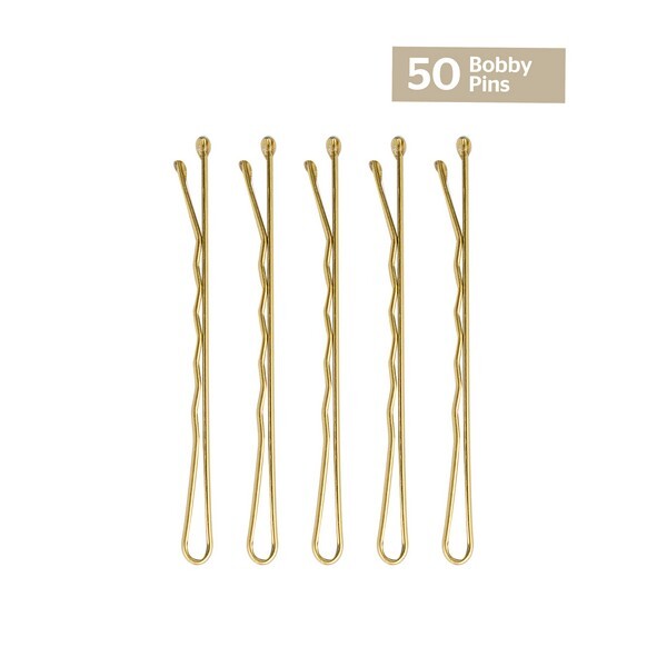 Brushworks Blonde Bobby Pins - 50 Pieces