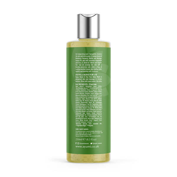 Ayumi Naturals Neem & Tea Tree Body Wash 250ml