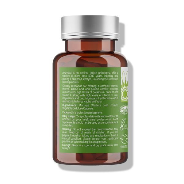 Ayumi Naturals Moringa Vegan Capsules 60ct