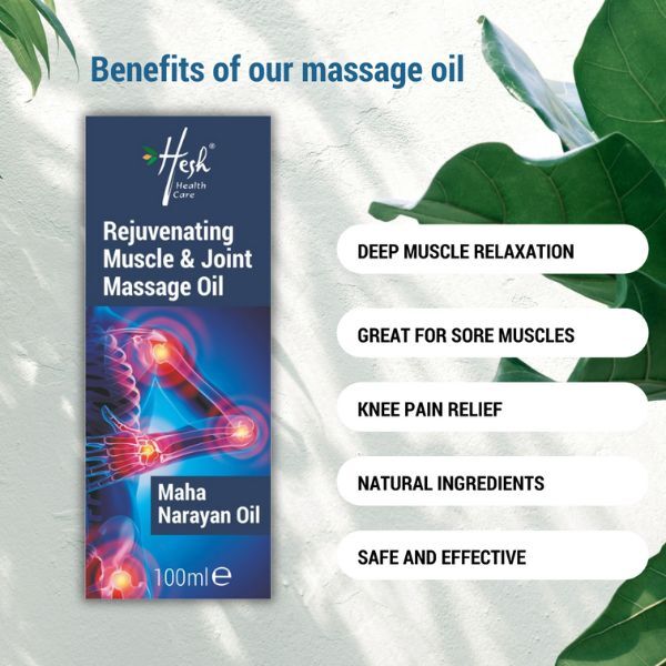 Hesh Maha Narayan Oil - Muscle Massage Oil